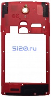 Задняя панель корпуса для Philips Xenium S337 красная