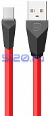 Кабель USB - Micro USB Remax Aliens RC-030m 1М, красный
