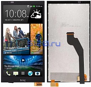 Дисплей для HTC Desire 816H в сборе с тачскрином, черный