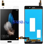 Дисплей для Huawei P8 Lite (2015) в сборе с тачскрином, белый