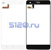 Сенсорное стекло (тачскрин) для Xiaomi Mi4, белое