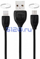  USB - Lightning + Micro USB 21 Remax Lesu 2, 