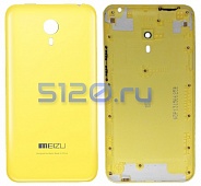 Задняя крышка для Meizu M1 Note желтая