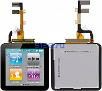 Дисплей для iPod Nano 6 в сборе с тачскрином