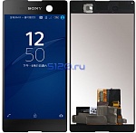Дисплей для Sony Xperia M5 в сборе с тачскрином, черный