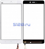 Сенсорное стекло (тачскрин) для Xiaomi Mi Note, белое
