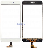 Сенсорное стекло (тачскрин) для Xiaomi Redmi Note 5A, белое