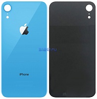 Задняя крышка для iPhone XR, голубая