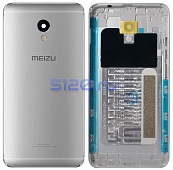 Задняя крышка для Meizu M3E серебряная