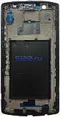 Средняя часть корпуса (рамка) для LG G4, черная