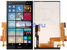 Дисплей для HTC One M8 в сборе с тачскрином, черный