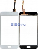 Сенсорное стекло (тачскрин) для Meizu M3 Note (M681h), белое