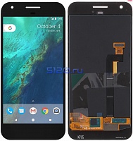 Дисплей для Google Pixel в сборе с тачскрином, черный