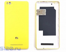 Задняя крышка для Xiaomi Mi4C желтая