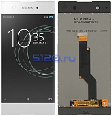 Дисплей для Sony Xperia XA1 в сборе с тачскрином, белый