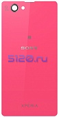 Задняя крышка для Sony Xperia Z1 Compact (D5503) розовая