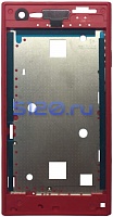 Средняя часть корпуса (рамка) для Philips Xenium S309, красная