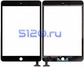 Сенсорное стекло (тачскрин) для iPad Mini / Mini 2, черное