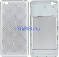 Задняя крышка для Xiaomi Redmi 3 серебряная